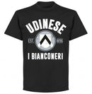 Udinese Established T-Shirt - Black - Terrace Gear