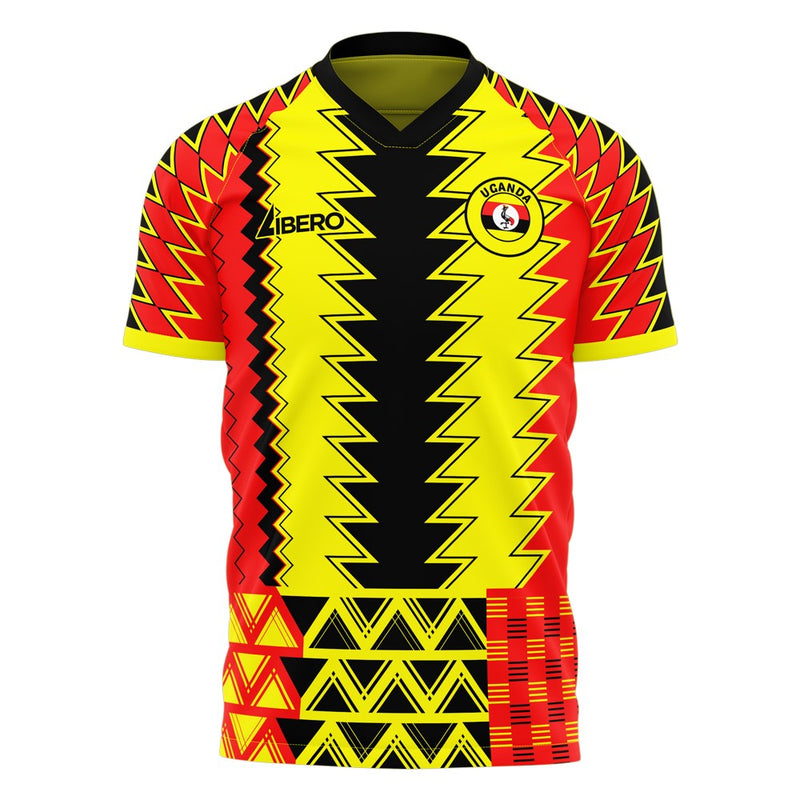 Uganda 2022-2023 AFCON Concept Football Kit (Libero)