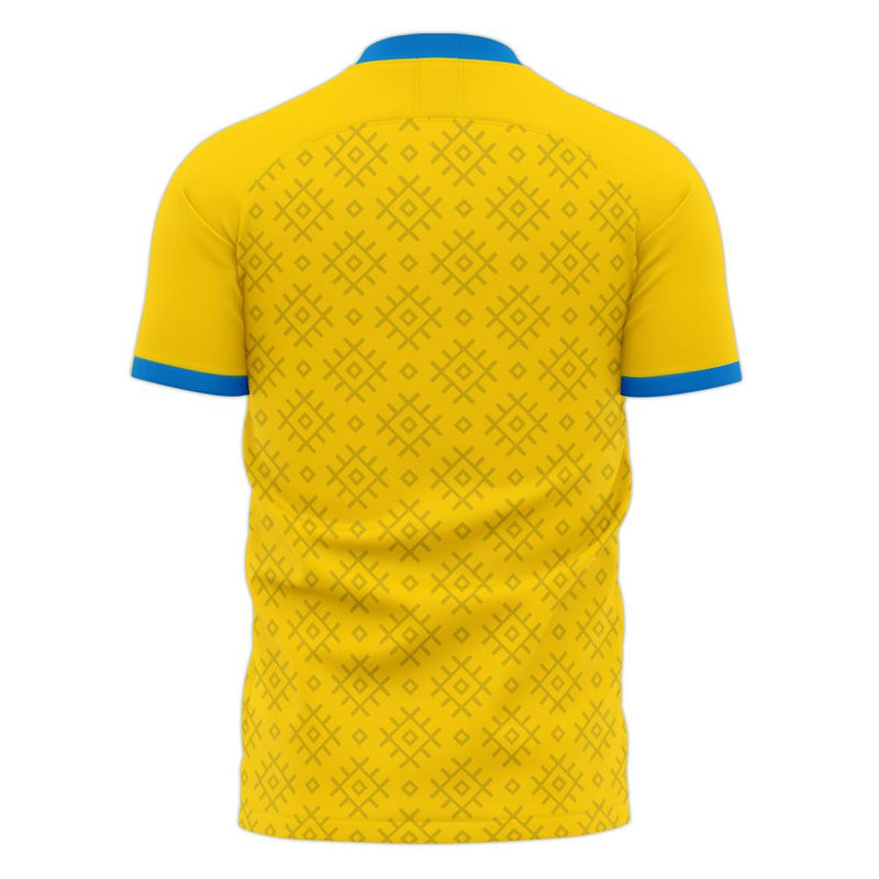 Ukraine 2020-2021 Home Concept Football Kit (Libero) - Adult Long Sleeve