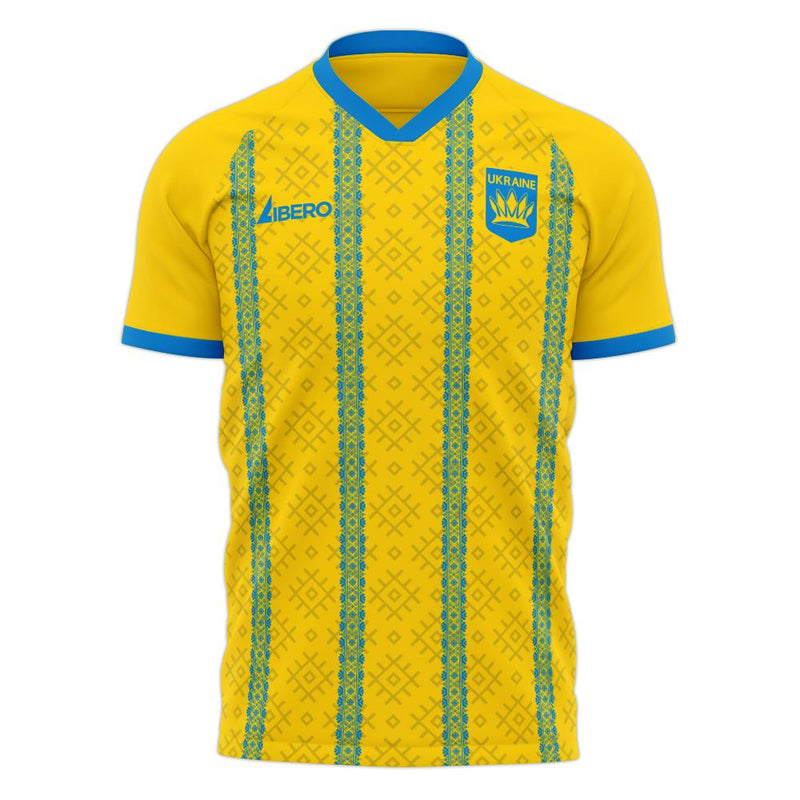 Ukraine 2020-2021 Home Concept Football Kit (Libero) - Womens