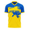 Ukraine Stop War Concept Football Kit (Libero) - Yellow (ZELENSKYY 1)