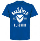 Velez Sarsfield Established T-Shirt - Royal - Terrace Gear