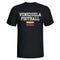 Venezuela Football T-Shirt - Black