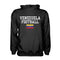 Venezuela Football Hoodie - Black