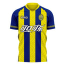 Hellas Verona 2020-2021 Home Concept Football Kit (Airo) - Kids (Long Sleeve)