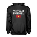 Vietnam Football Hoodie - Black