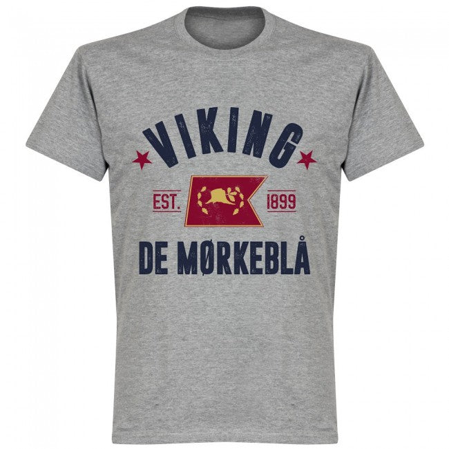 Viking Established T-shirt - Grey - Terrace Gear