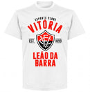Vitoria Established T-Shirt - White - Terrace Gear