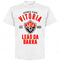 Vitoria Established T-Shirt - White - Terrace Gear