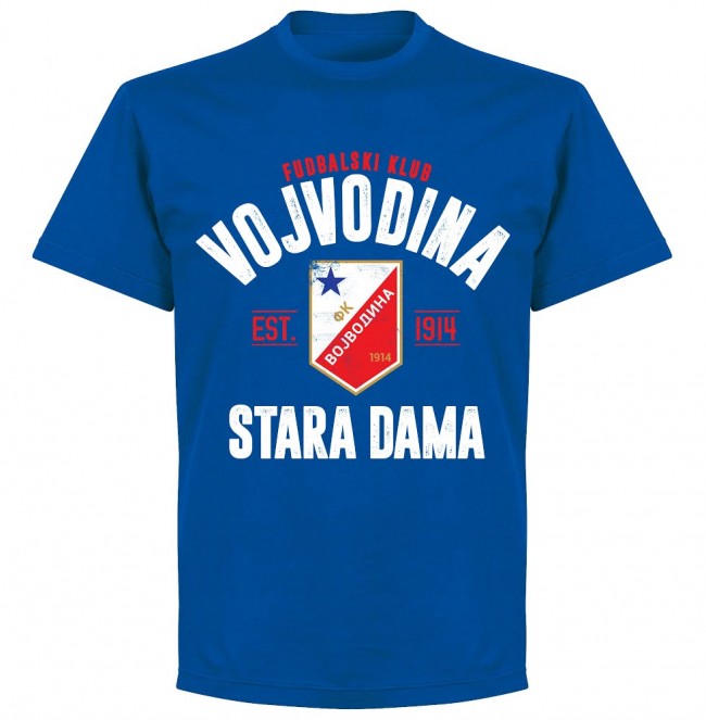 Vojvodina Established T-shirt - Royal - Terrace Gear