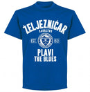 Zeljeznicar Established T-shirt - Royal - Terrace Gear