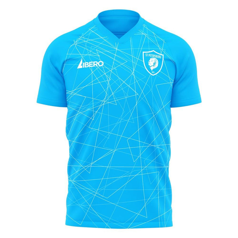 Zenit 2020-2021 Home Concept Football Kit (Libero) - Adult Long Sleeve