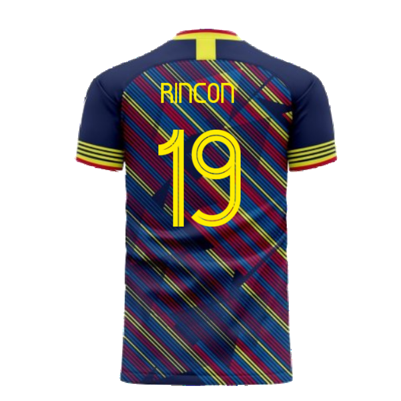 Colombia 2022-2023 Third Concept Football Kit (Libero) (Rincon 19)