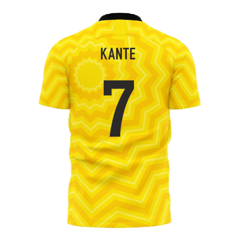 Al-Ittihad 2023-2024 Home Concept Football Kit (Libero) (Kante 7)