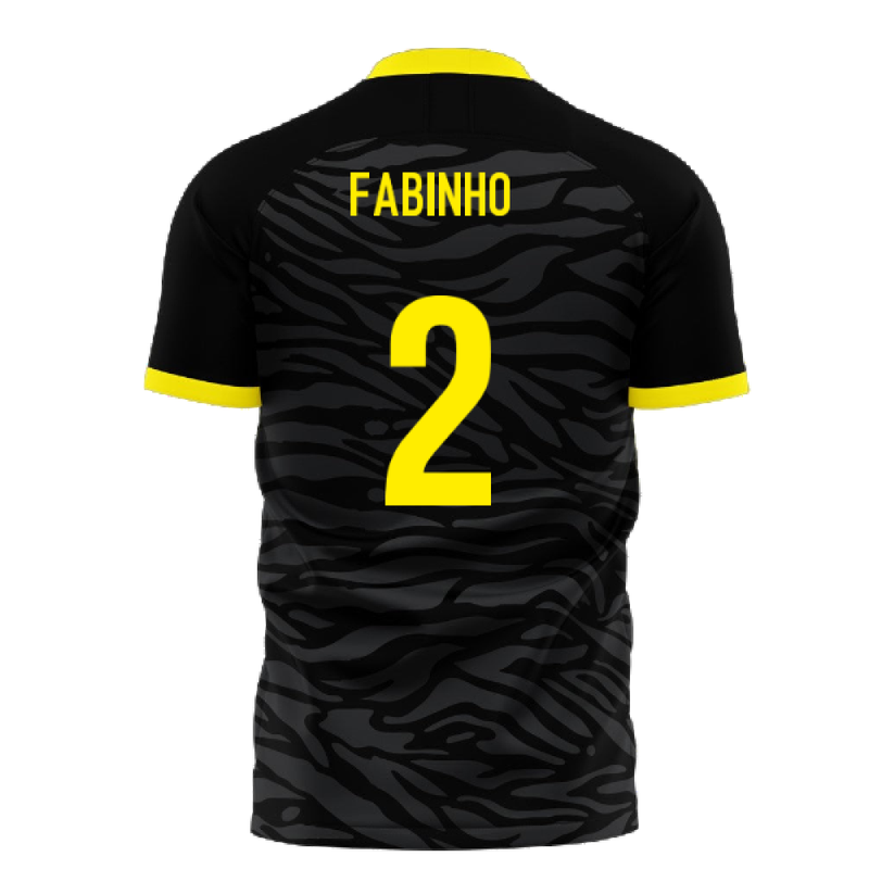 Al-Ittihad 2023-2024 Away Concept Football Kit (Libero) (Fabinho 2)