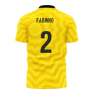 Al-Ittihad 2023-2024 Home Concept Football Kit (Libero) (Fabinho 2)