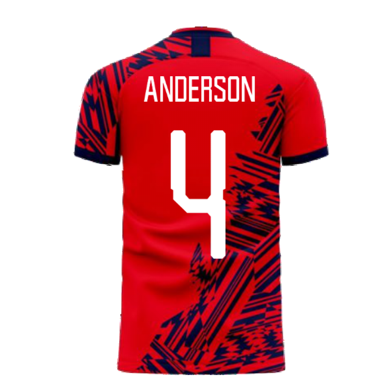 Aberdeen 2020-2021 Home Concept Football Kit (Libero) (ANDERSON 4)