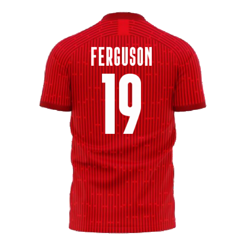 Aberdeen 2022-2023 Home Concept Football Kit (Airo) (FERGUSON 19)