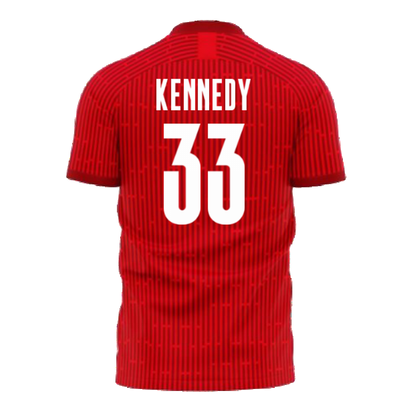 Aberdeen 2022-2023 Home Concept Football Kit (Airo) (KENNEDY 33)