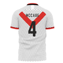 Airdrie 2023-2024 Home Concept Football Kit (Libero) (McCabe 4)