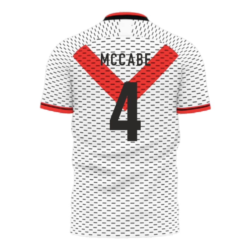 Airdrie 2023-2024 Home Concept Football Kit (Libero) (McCabe 4)