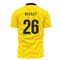 Al-Ittihad 2023-2024 Home Concept Football Kit (Libero) (Hegazy 26)