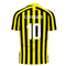 Al-Ittihad 2023-2024 Stripe Home Concept Football Kit (Libero) (Coronado 10)