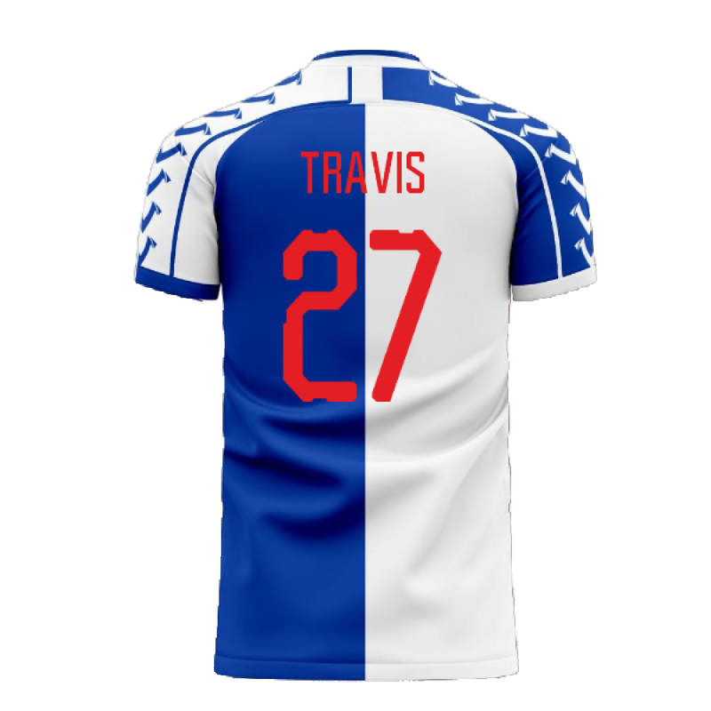 Blackburn 2023-2024 Home Concept Football Kit (Viper) (Travis 27)