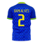 Brazil 2021-2022 Away Concept Football Kit (Fans Culture) (DANI ALVES 2)
