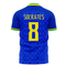 Brazil 2021-2022 Away Concept Football Kit (Fans Culture) (SOCRATES 8)
