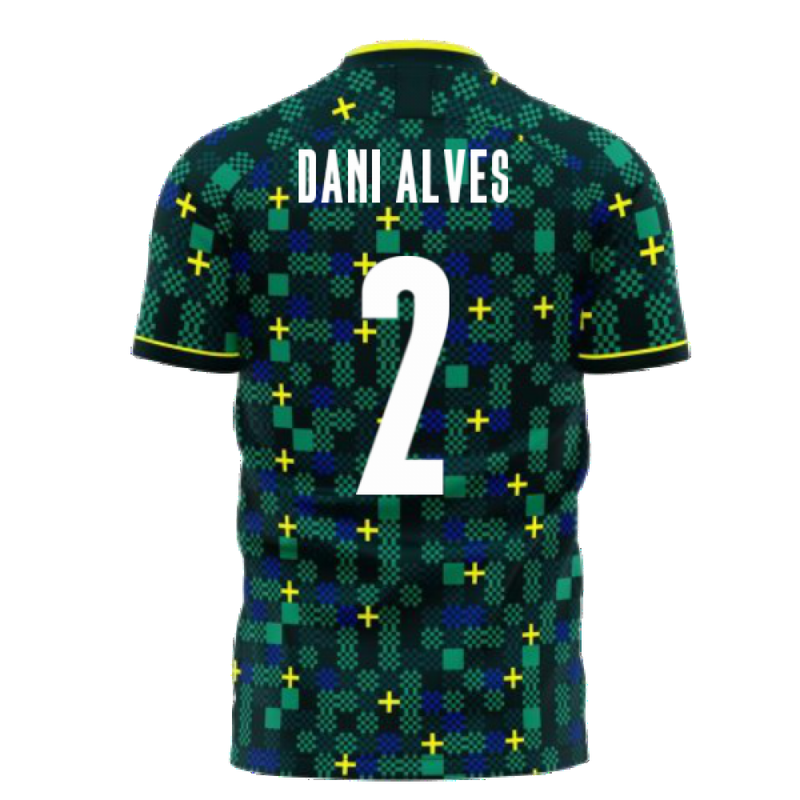Brazil 2021-2022 Third Concept Football Kit (Libero) (DANI ALVES 2)