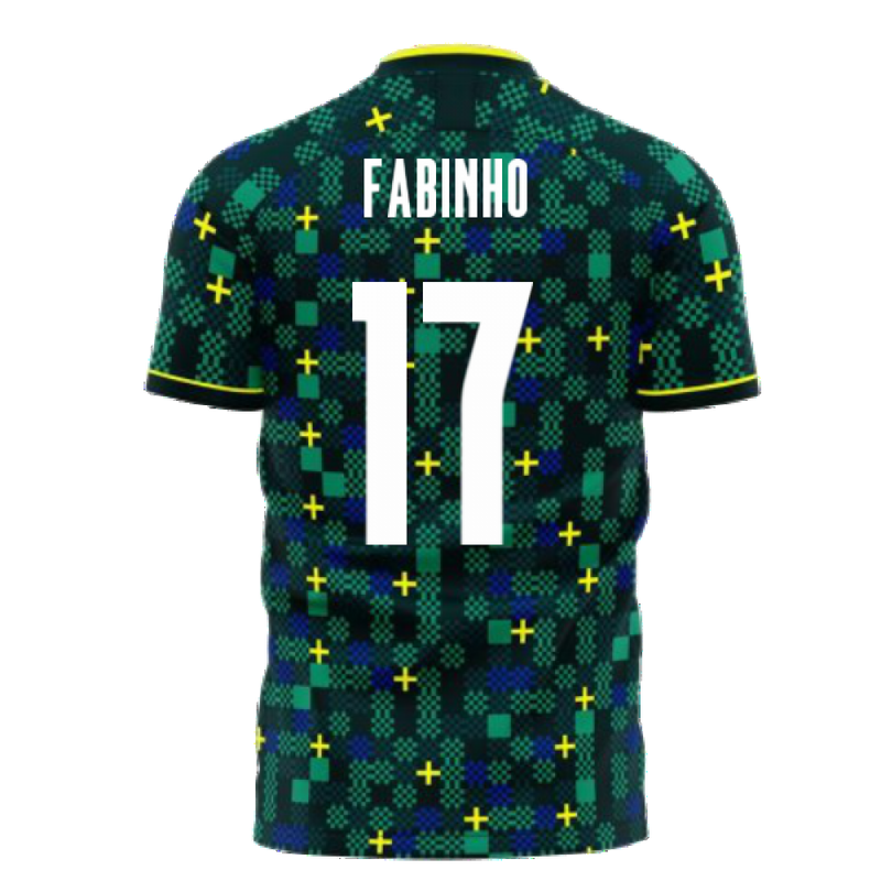 Brazil 2021-2022 Third Concept Football Kit (Libero) (FABINHO 17)