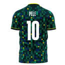 Brazil 2021-2022 Third Concept Football Kit (Libero) (PELE 10)