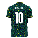 Brazil 2021-2022 Third Concept Football Kit (Libero) (RIVALDO 10)