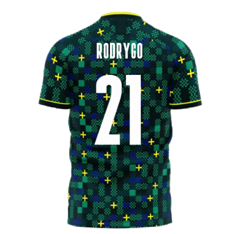Brazil 2021-2022 Third Concept Football Kit (Libero) (RODRYGO 21)