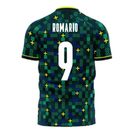 Brazil 2021-2022 Third Concept Football Kit (Libero) (ROMARIO 9)