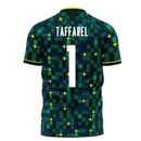 Brazil 2021-2022 Third Concept Football Kit (Libero) (TAFFAREL 1)