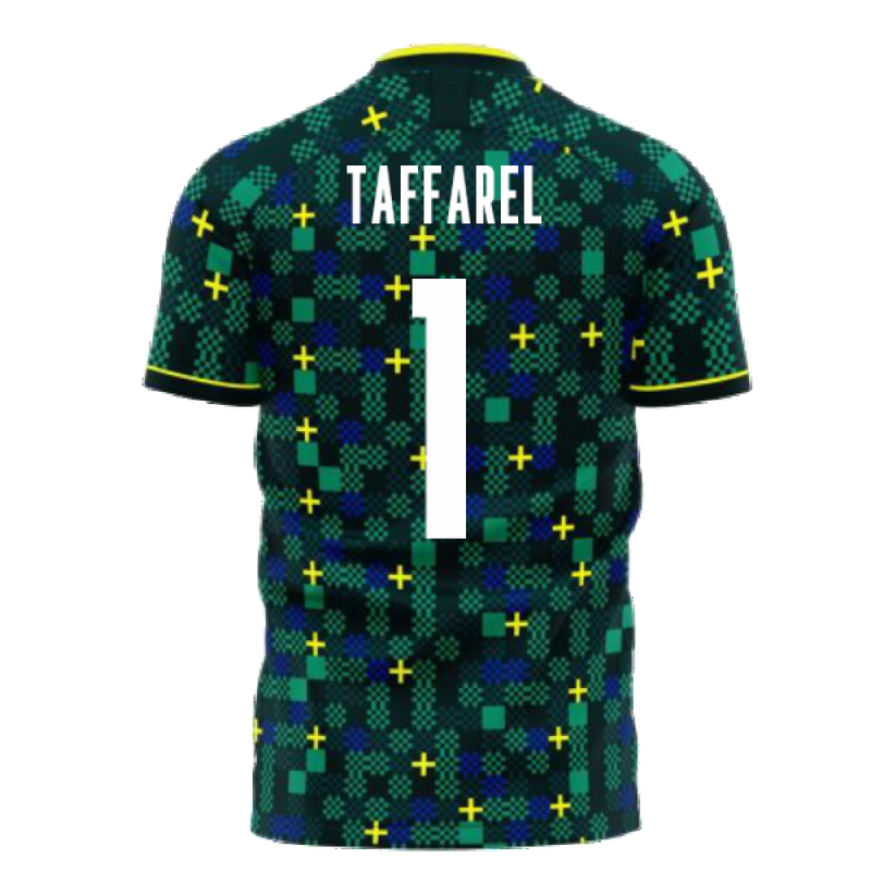 Brazil 2021-2022 Third Concept Football Kit (Libero) (TAFFAREL 1)