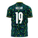 Brazil 2021-2022 Third Concept Football Kit (Libero) (WILLIAN 19)