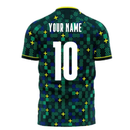 Brazil 2021-2022 Third Concept Football Kit (Libero) (Your Name)