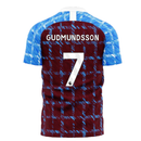 Burnley 2023-2024 Home Concept Football Kit (Libero) (GUDMUNDSSON 7)