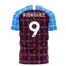 Burnley 2023-2024 Home Concept Football Kit (Libero) (RODRIGUEZ 9)