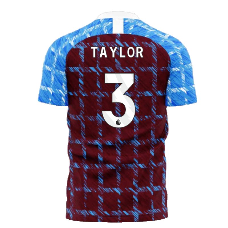 Burnley 2023-2024 Home Concept Football Kit (Libero) (TAYLOR 3)