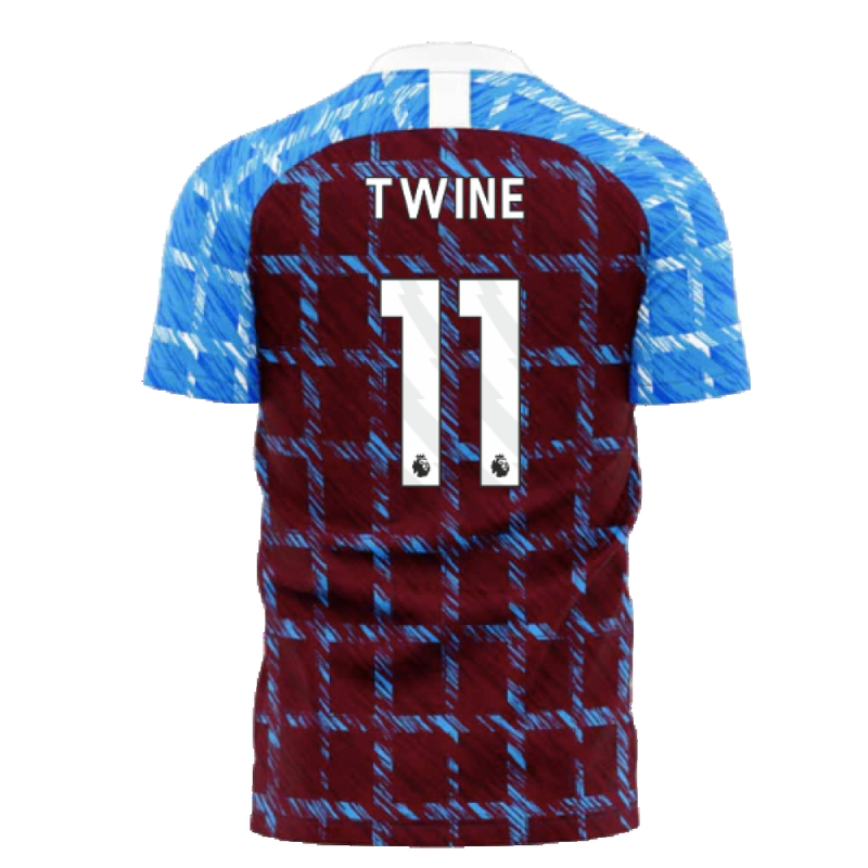 Burnley 2023-2024 Home Concept Football Kit (Libero) (TWINE 11)