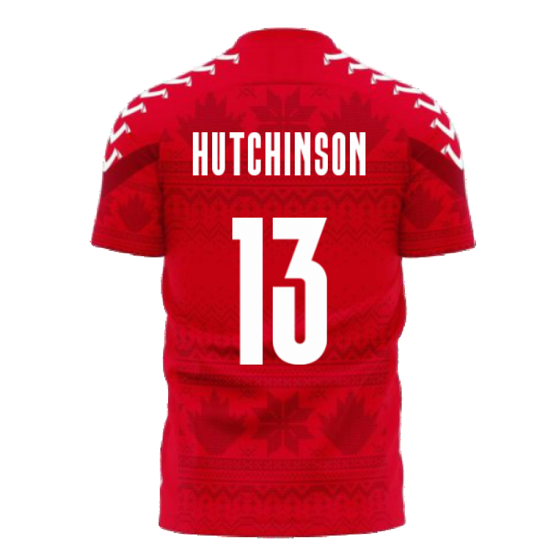 Canada 2021-2022 Home Concept Football Kit (Viper) (Hutchinson 13)