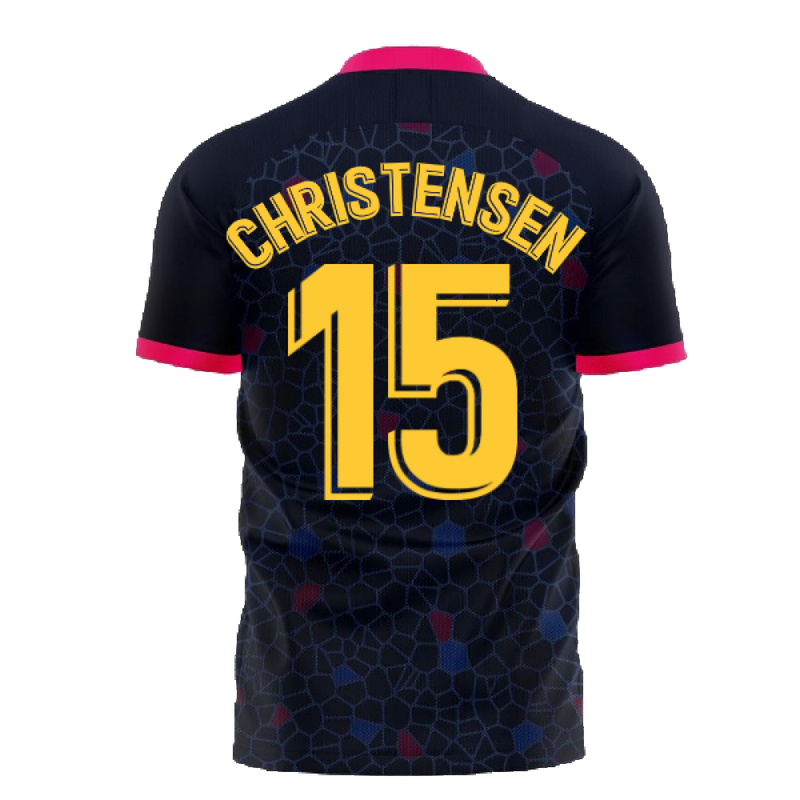 Catalonia 2022-2023 Away Concept Football Kit (Libero) (CHRISTENSEN 15)