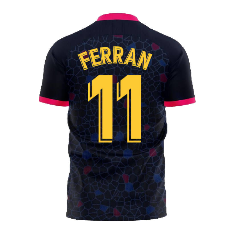 Catalonia 2022-2023 Away Concept Football Kit (Libero) (FERRAN 11)