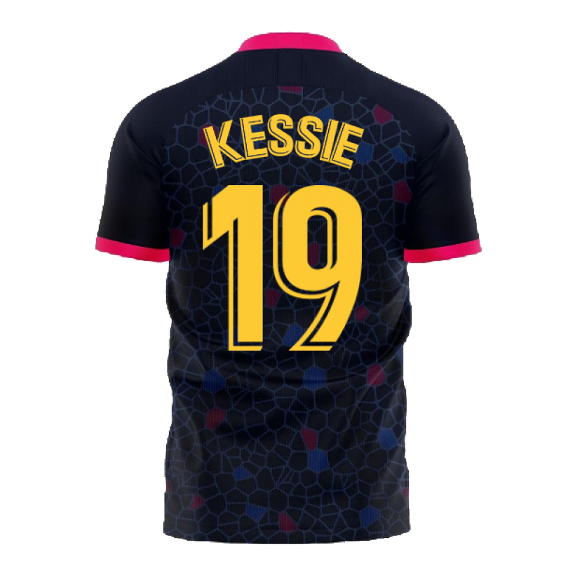 Catalonia 2022-2023 Away Concept Football Kit (Libero) (KESSIE 19)