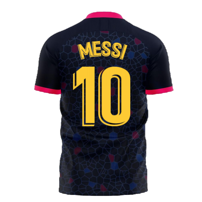 Catalonia 2022-2023 Away Concept Football Kit (Libero) (MESSI 10)