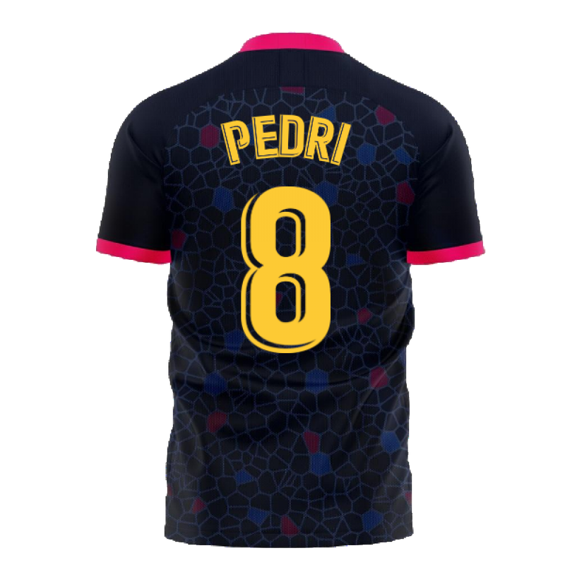 Catalonia 2022-2023 Away Concept Football Kit (Libero) (PEDRI 8)